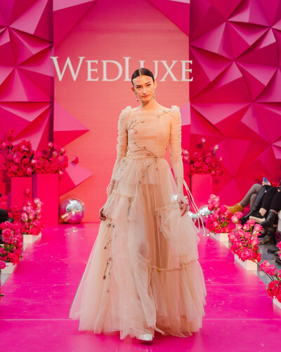 Sari Elyani at WedLuxe Show 2023 Runway pics by @Purpletreephotography 18