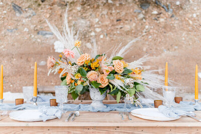 Glen-Ellen-Farm-MD-wedding-florist-Sweet-Blossoms-centerpiece-Kirsten-Smith-Photography