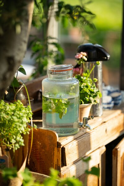 An outdoor Nashville sweetheart table by Frances and Jane Floral Design