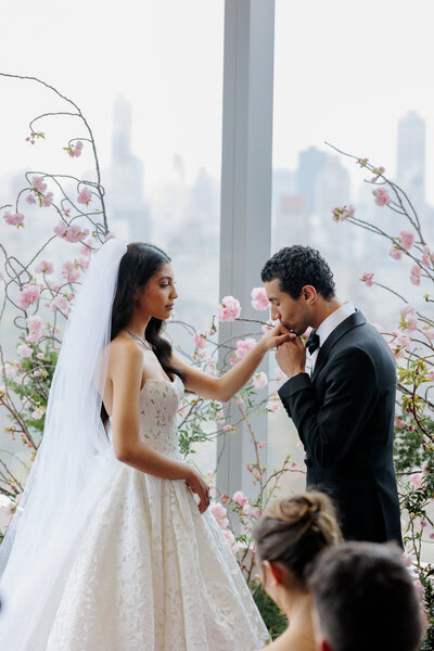 A cloudy day, intimate engagement session in Central Park and the Met in New York City.
