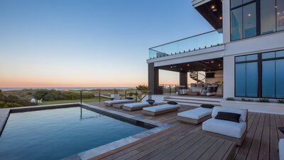 Ultra modern Figure 8, NC beach house. 