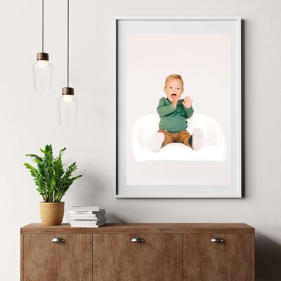 framed Springfield MO baby photography of family playing outdoors