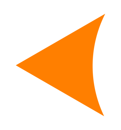 The Called Career triangle icon orange