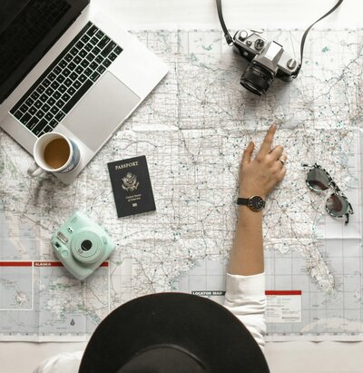 Travel Planning on Map