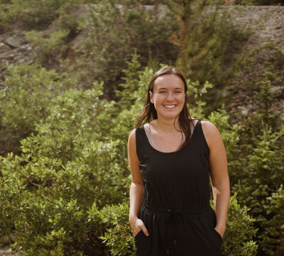 woman smiling at the camera