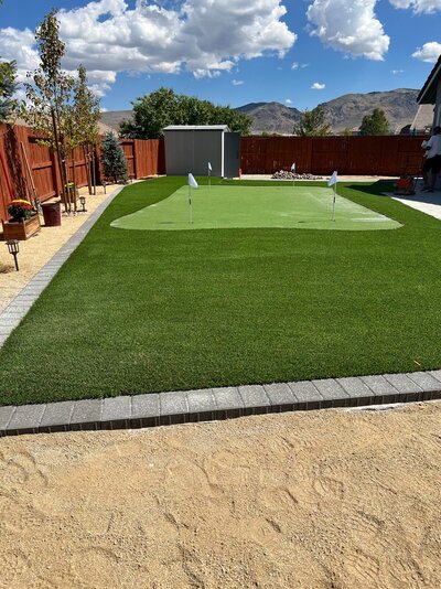 custom stone walkway nevada