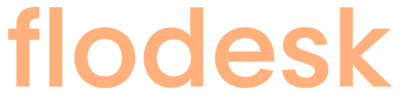 Flodesk logo orange