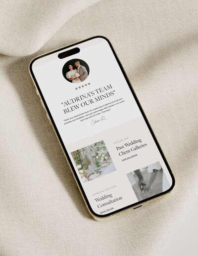 Audrina Package and Pricing Email Template