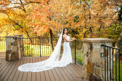 Bride at The Milestone in Krum by Brittany Barclay Photography