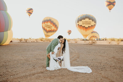 Picture of Elopement couple on Oregon Coast beach - Photo taken by Orlando Wedding Photographer Fearless & Brave Photography