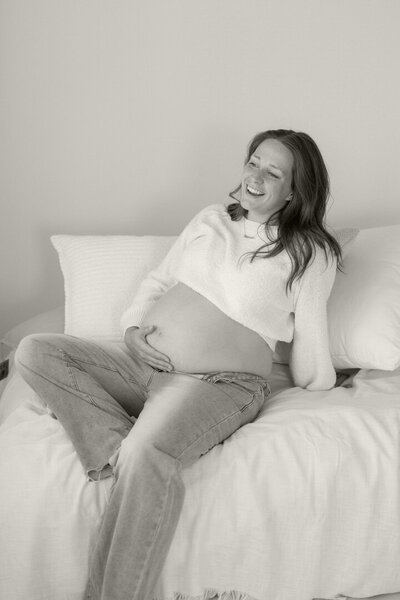 iowa city maternity photography