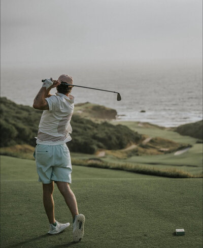 A male headshot while traveling in Europe