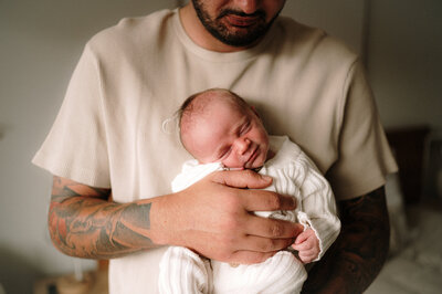 Lifestyle newborn session in Perth with Zephyr Digital

