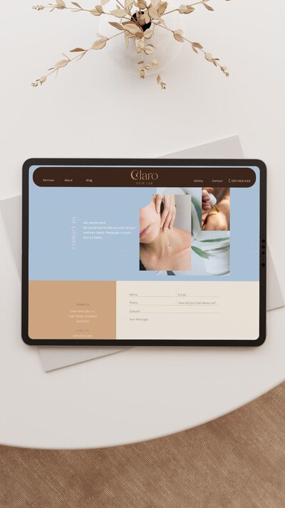Website Template Wellness