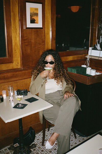 women having a drink