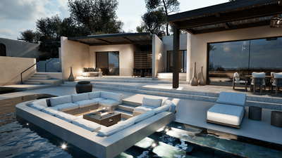 villas chic ibiza