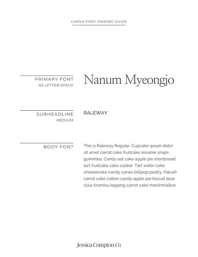 Font Guide 2 - JCO