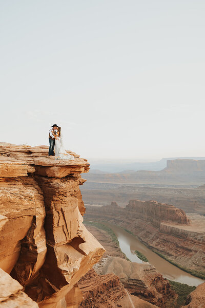 Picture of Wedding couple at sunset - photo taken by Orlando Wedding Photographer Fearless & Brave Photography