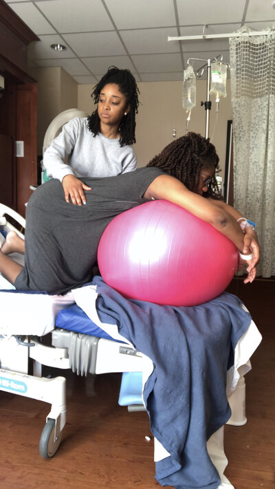 hospital birth doula support african american pregnancy