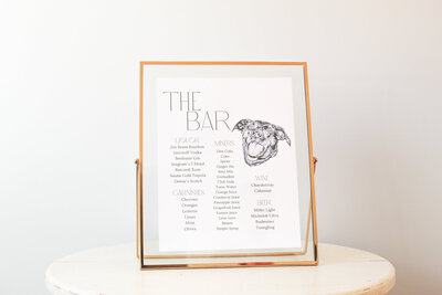 TE Inventory-Modern Gold Floating 8x10 Frame 135