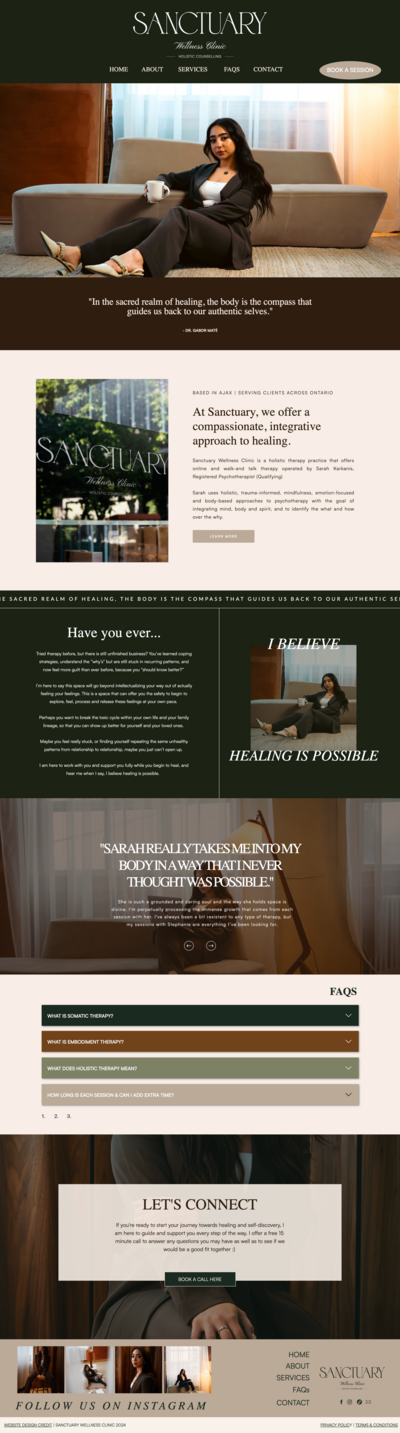 Custom website design for small businesses in Peterborough, Ontario