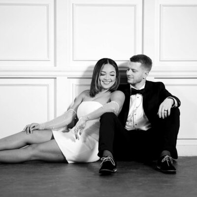 Baton Rouge Couple Studio Engagement Photography