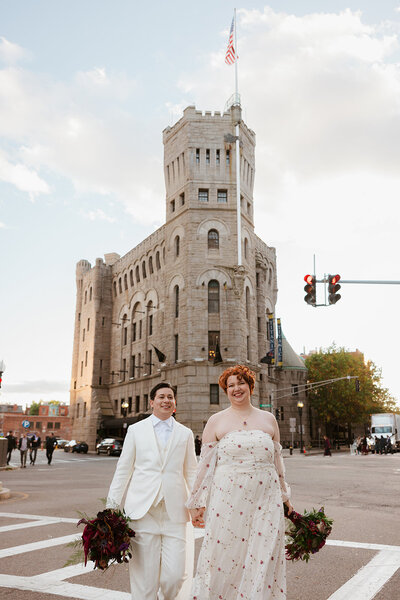 Queer wedding at The Tower in Boston