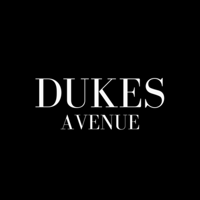 Dukes Avenue Logo with black background