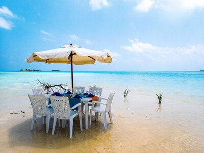 plumeria beach setup