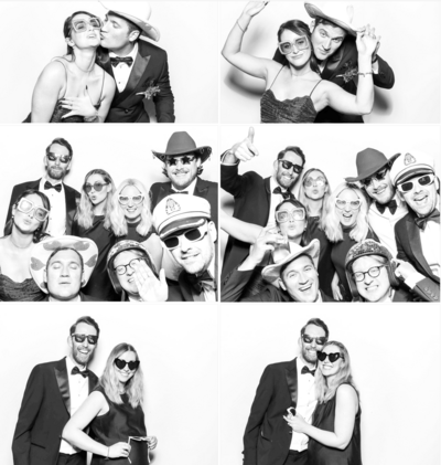 online digital gallery for mad hat photo booth clients