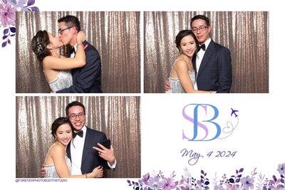 Couple black and white wedding prints