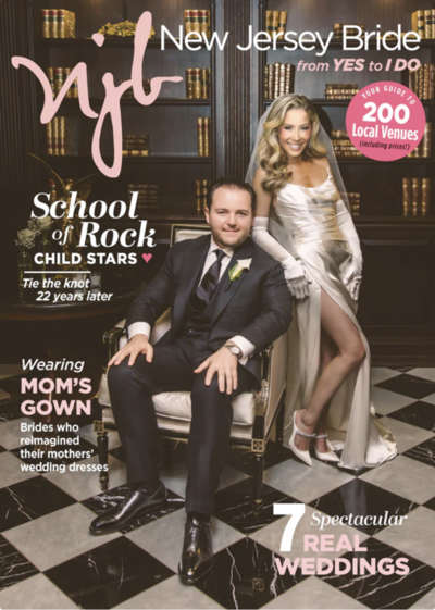 Featured in New Jersey Bride's Fall/Winter 2025 edition