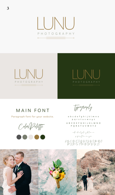 Logo and website design - Lunu4