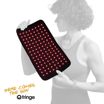 Fringe Red Light Therapy Wrap for targeted pain relief, cellular healing, and reducing inflammation