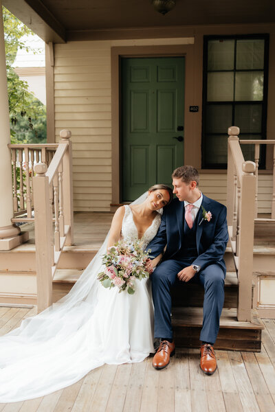 Elegant wedding day moments with joyful, relaxed photographer in Maine.