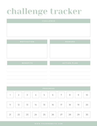 30 Day Challenge 1 - Ultimate Canva Planner Toolkit - Jessica Compton Creative Design