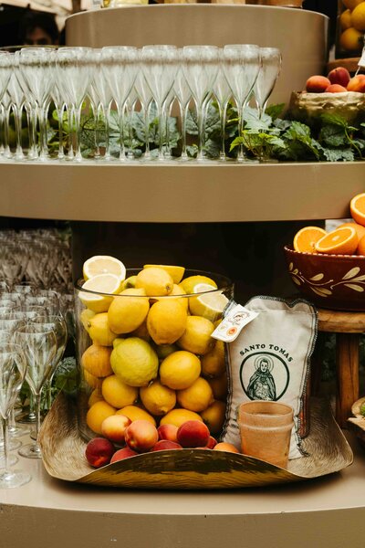 get framed photography branding event shoot styling lemons