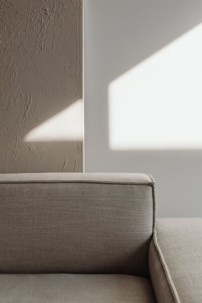 Lichtstrahl auf einem Gemälde