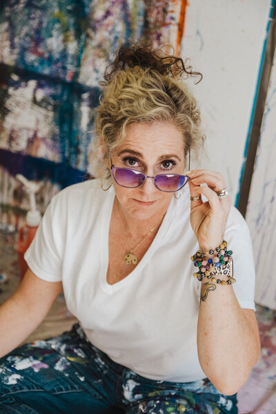 A day with the glitter artist cherie monteferrante