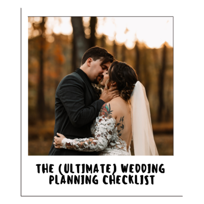Pennsylvania Wedding Photographer The Ultimate Wedding Planning Checklist