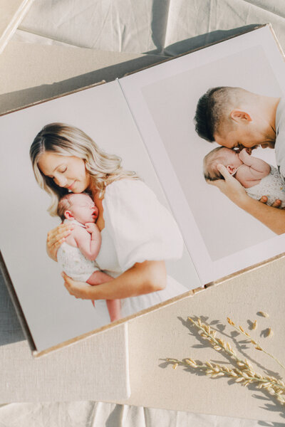 Orlando newborn photographer heirloom album-6