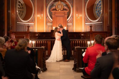 First kiss in the capitol Building, Colonial Williamsburg