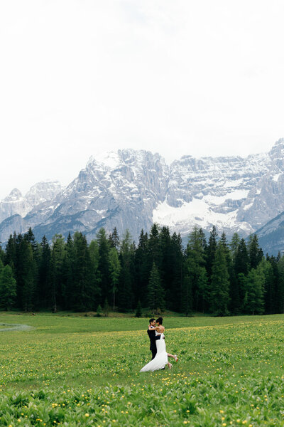 Dolomites Elopement Photography