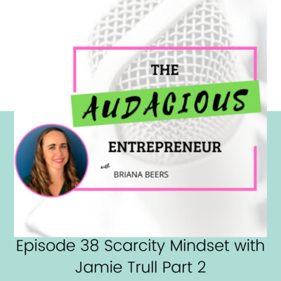 Don't miss Episode 38 of the Audacious Entrepreneur Podcast, featuring Jamie Trull in an engaging conversation with Bree Beers. In part 2 of this insightful episode, Jamie delves into the power of mindset, the importance of women supporting each other in business, and the delicate balance of work, life, and parenthood. Discover how Jamie navigates the challenges of scarcity mindset and learn practical strategies to prioritize and propel your business forward. Join the conversation with Jamie Trull on Audacious Entrepreneur Podcast!