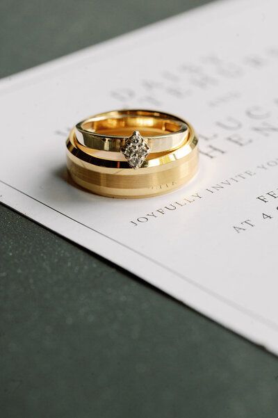 wedding ring east taexas bride groom rosewood venue mount vernon texas
