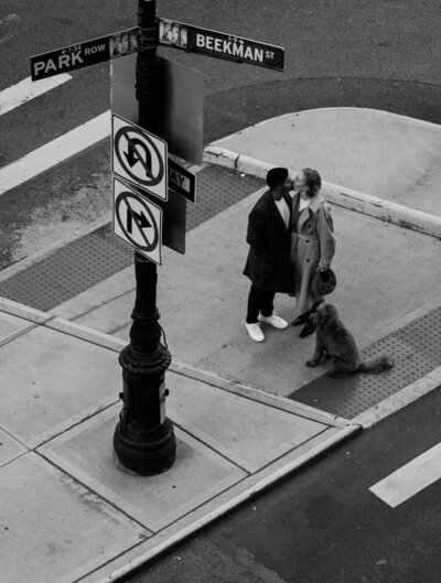 tribeca financial district manhattan new york couples editorial film-24