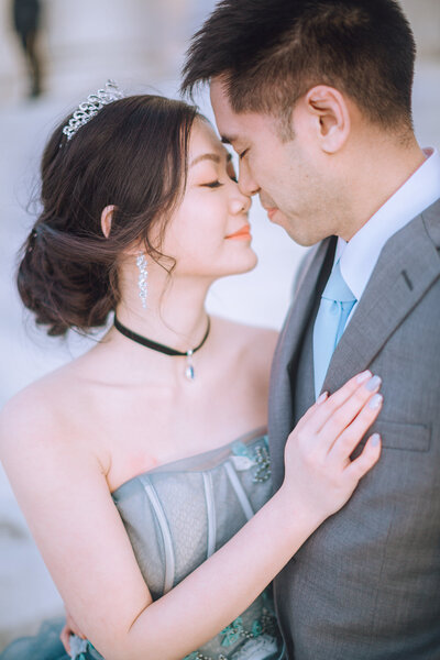 pre-wedding photo at Washington dc