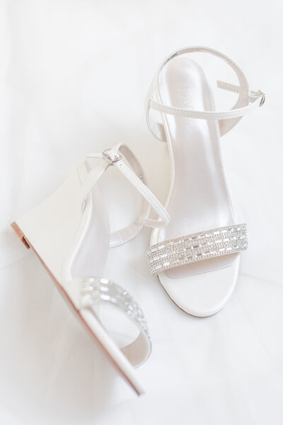 wedding heels by The Charles Fort Wayne Wedding Photographer Courtney Rudicel