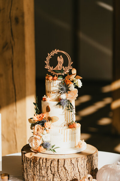 Brinsop Court Wedding Cake Photo
