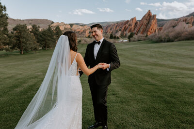 Denver Wedding Photographer, First Look